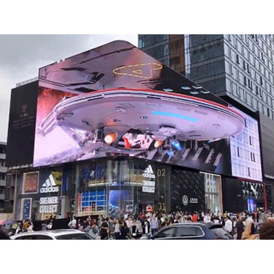 SMD2020 P1.875를 광고하기 위한 1R1G1B 육안 3D LED 디스플레이